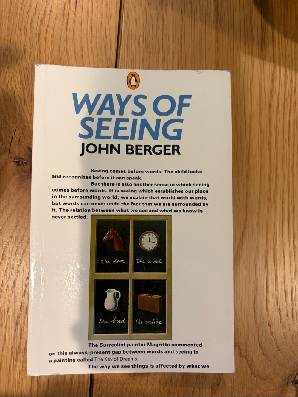 Ways Of Seeing by John Berger